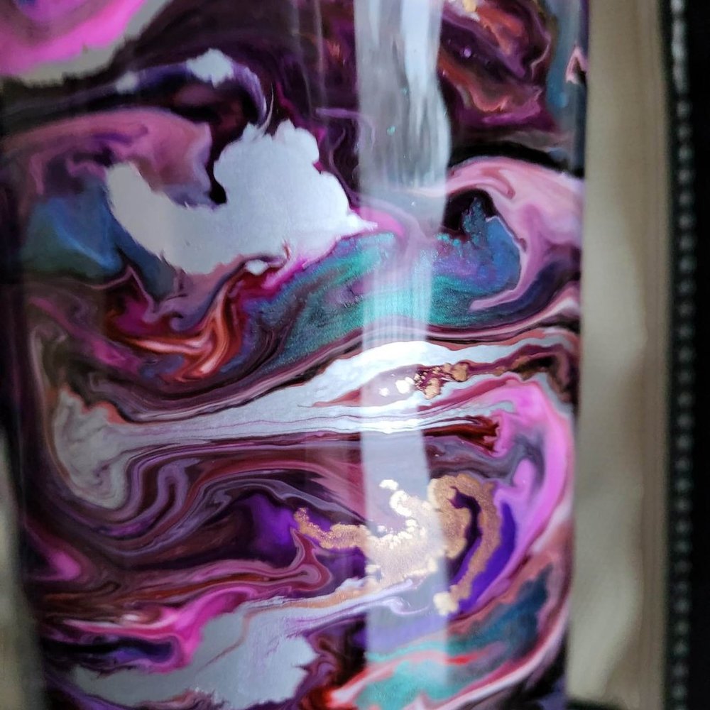 Custom Tumbler, Epoxy Resin, Cup